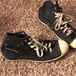 Diésel industry denim division shoes